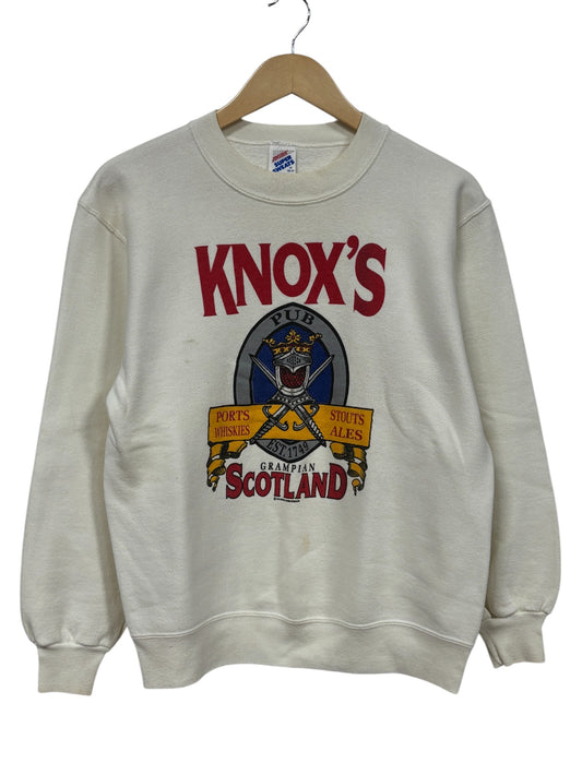 Vintage 90's Knox's Pub Scotland Crewneck Sweater Size Medium