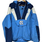 Vintage 90's Starter UNC Tar Heels Big Puffer Jacket Hooded Size XL