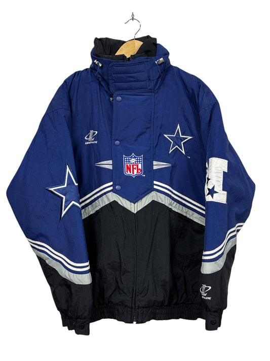 Vintage 90's Logo Athletic Dallas Cowboys Big Puffer Jacket Size Medium