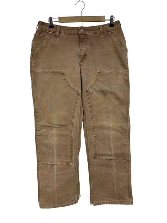 Carhartt Brown Double Knee Carpenter Pants Size 32x30