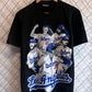 Pro Club Los Angeles Dodgers Baseball Big Print Graphic Tee Size Medium