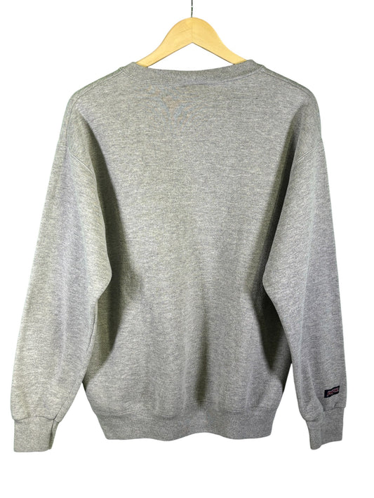 Vintage 90's Jansport Blank Grey Crewneck Sweater Size Medium