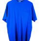 Vintage 90's Trend Basics Blue Blank Pocket Tee Size XL