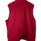 Vintage 90's Eddie Bauer Made in USA Red Fleece Vest Size Large