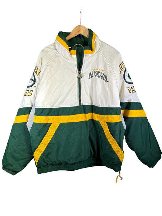 Vintage 90's Starter Green Bay Packers Big Puffer Jacket Size Large