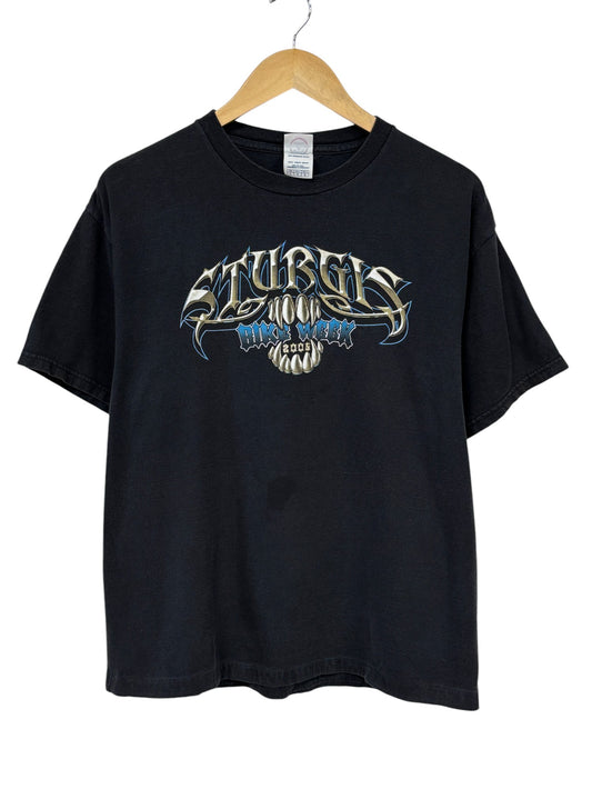 Vintage 00's Sturgis Biker Week Graphic Tee Size Large