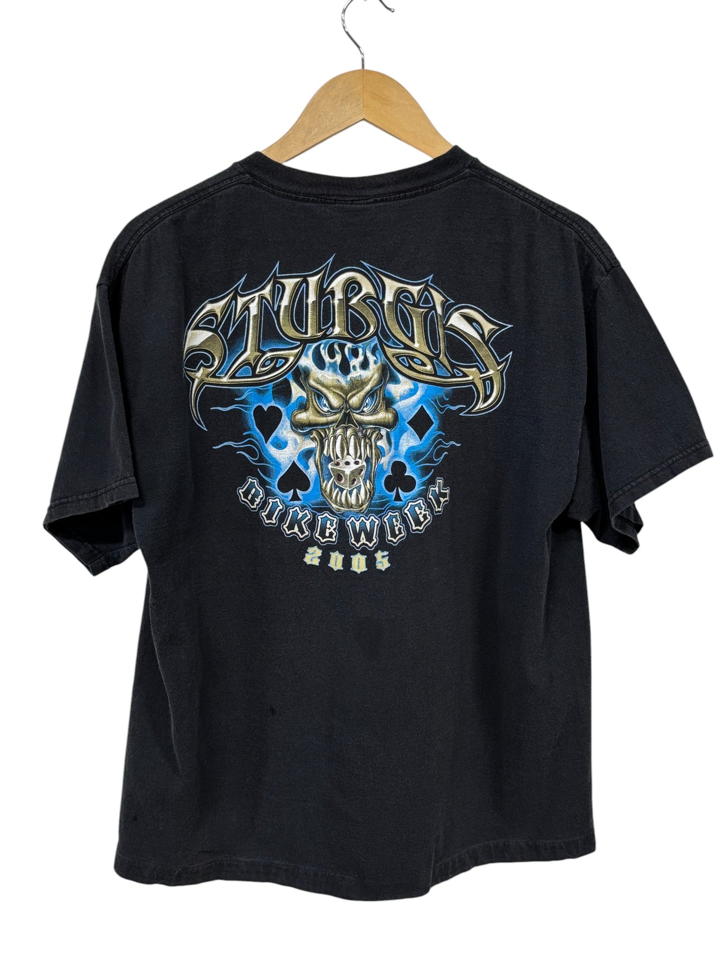 Vintage 00's Sturgis Biker Week Graphic Tee Size Large