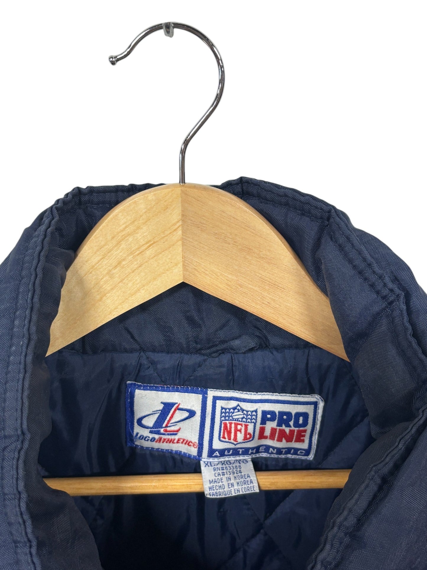 Vintage 90's Logo Athletic Pro Line Dallas Cowboys Big Puffer Jacket Size XL
