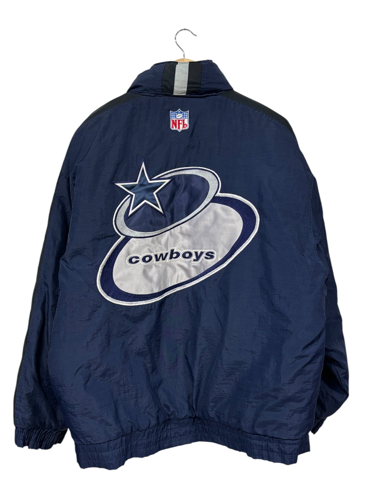 Vintage 90's Logo Athletic Pro Line Dallas Cowboys Big Puffer Jacket Size XL