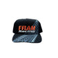 Vintage 90's Fram Racing Promo Snapback Hat