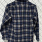 Vintage Pendleton Blue Wool Board Shirt Size Medium