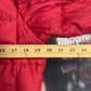 Vintage Eddie Bauer Women's Goose Down Red Parka Jacket Size Medium