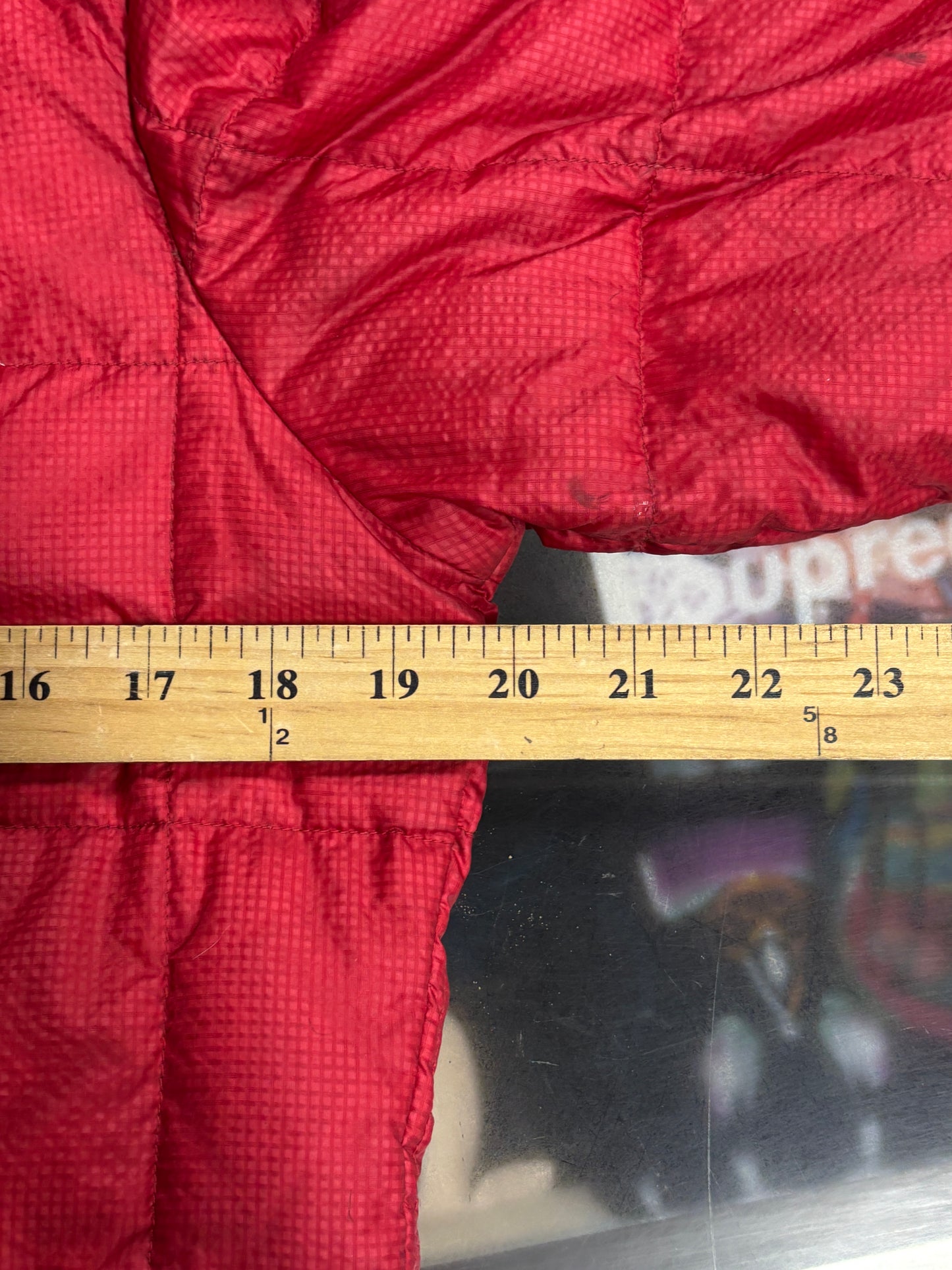 Vintage Eddie Bauer Women's Goose Down Red Parka Jacket Size Medium