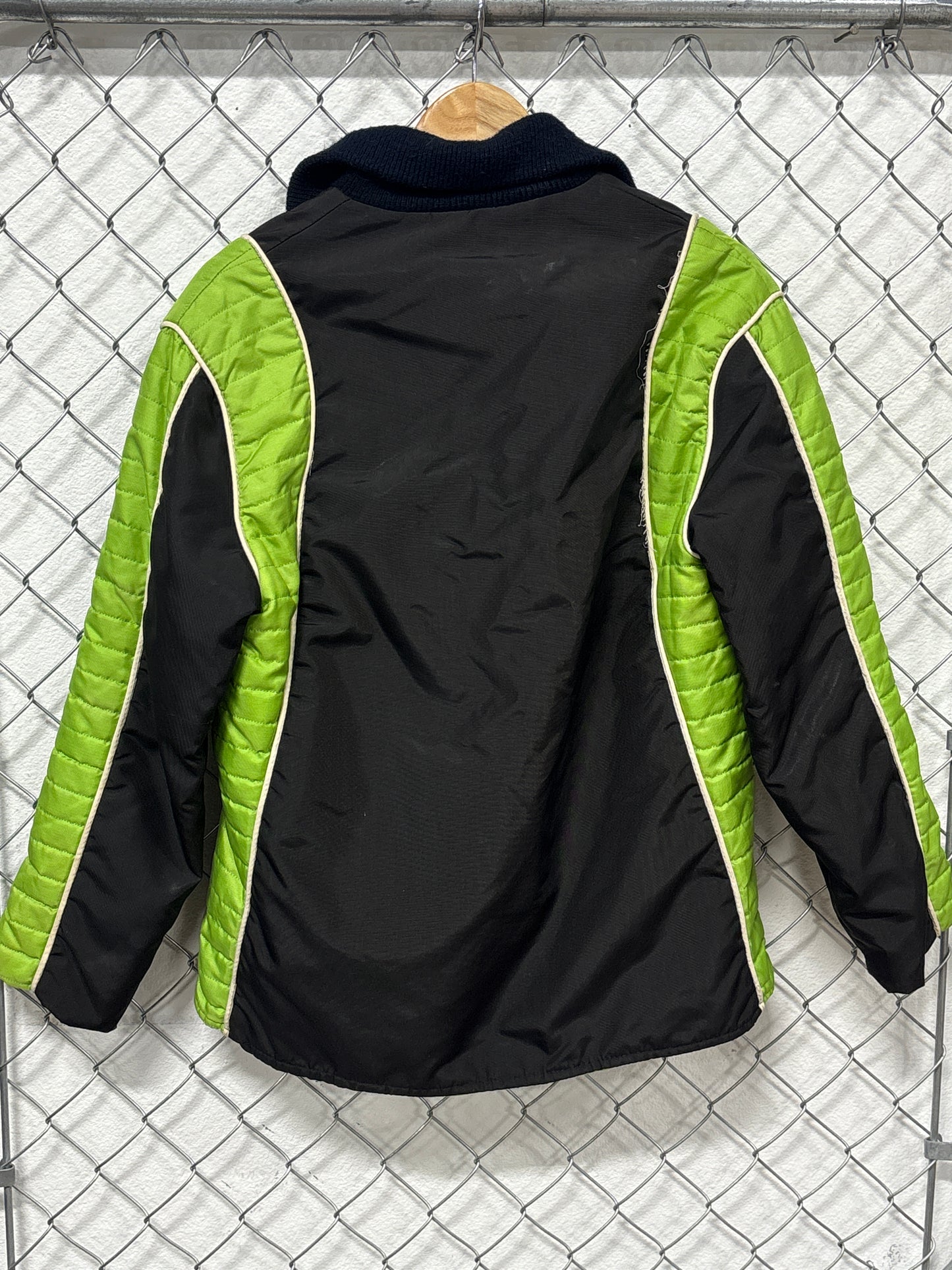 Vintage 90's Arctic Cat Wear Black Winter Jacket Size Medium
