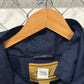 Vintage Chevrolet Logo Blue Windbreaker Jacket Size Medium