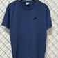 Nike Blue Futura Logo Graphic Tee Size Medium