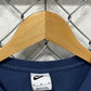 Nike Blue Futura Logo Graphic Tee Size Medium