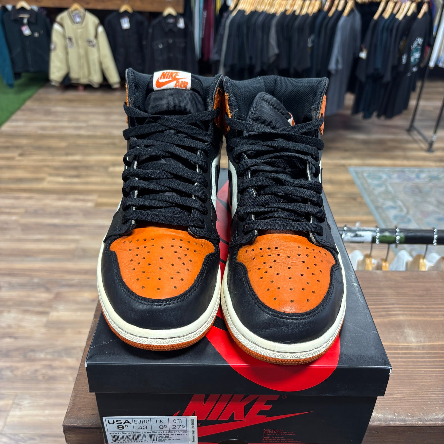 Jordan 1 'Shattered Backboard (2015)' Size 9.5