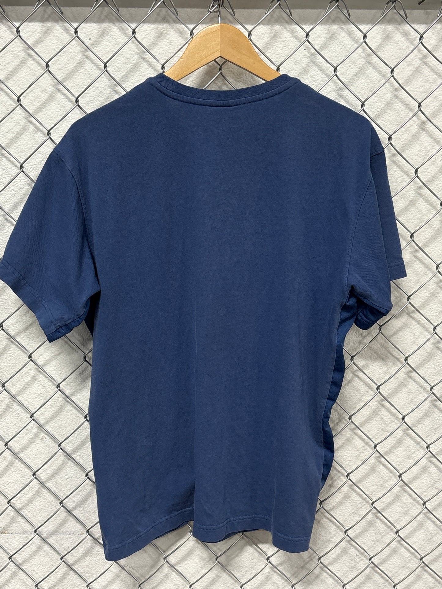 Nike Blue Futura Logo Graphic Tee Size Medium