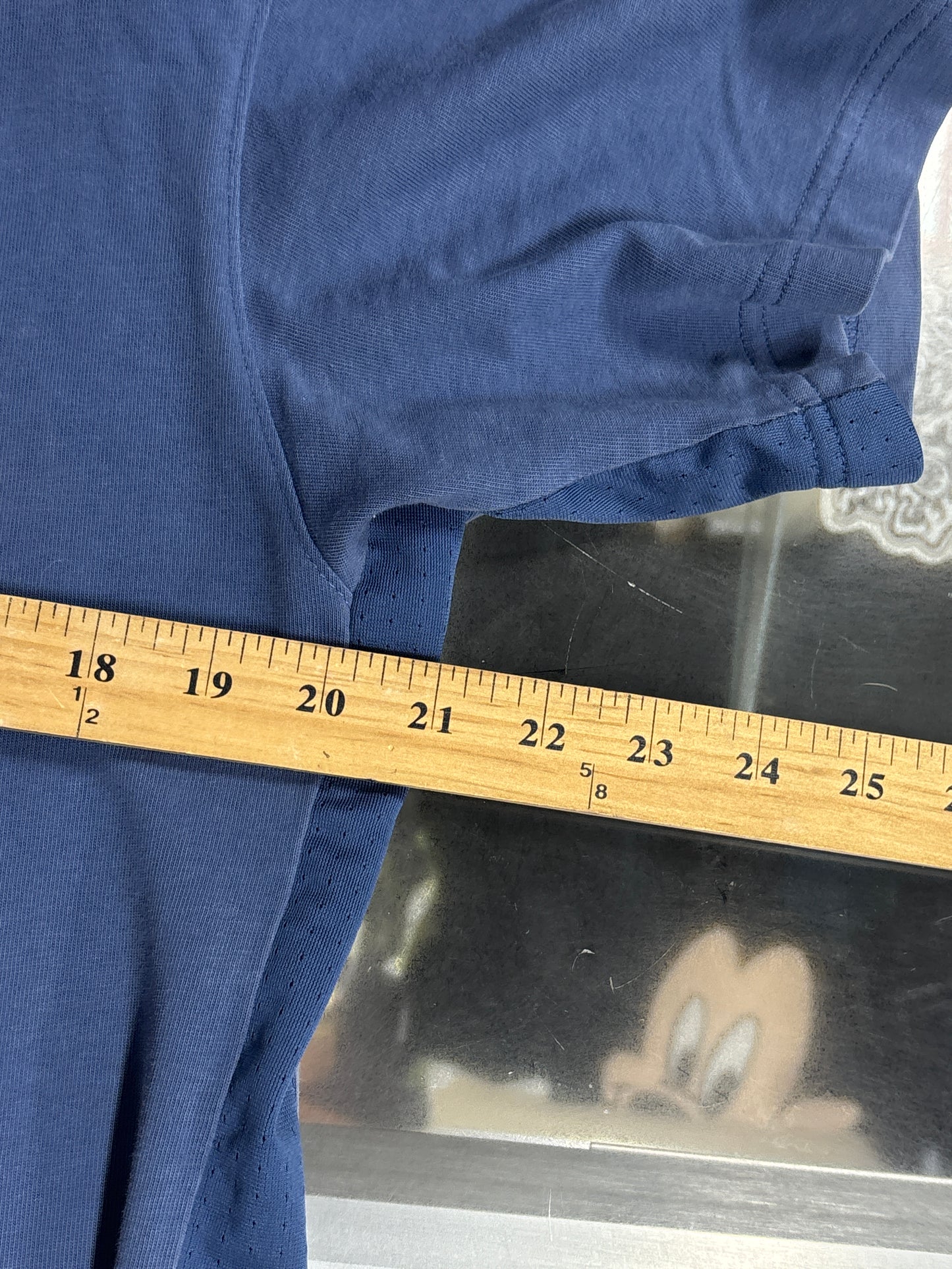 Nike Blue Futura Logo Graphic Tee Size Medium