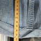 Vintage 90's Tommy Jeans Denim Blue Button Up Shirt Size XL