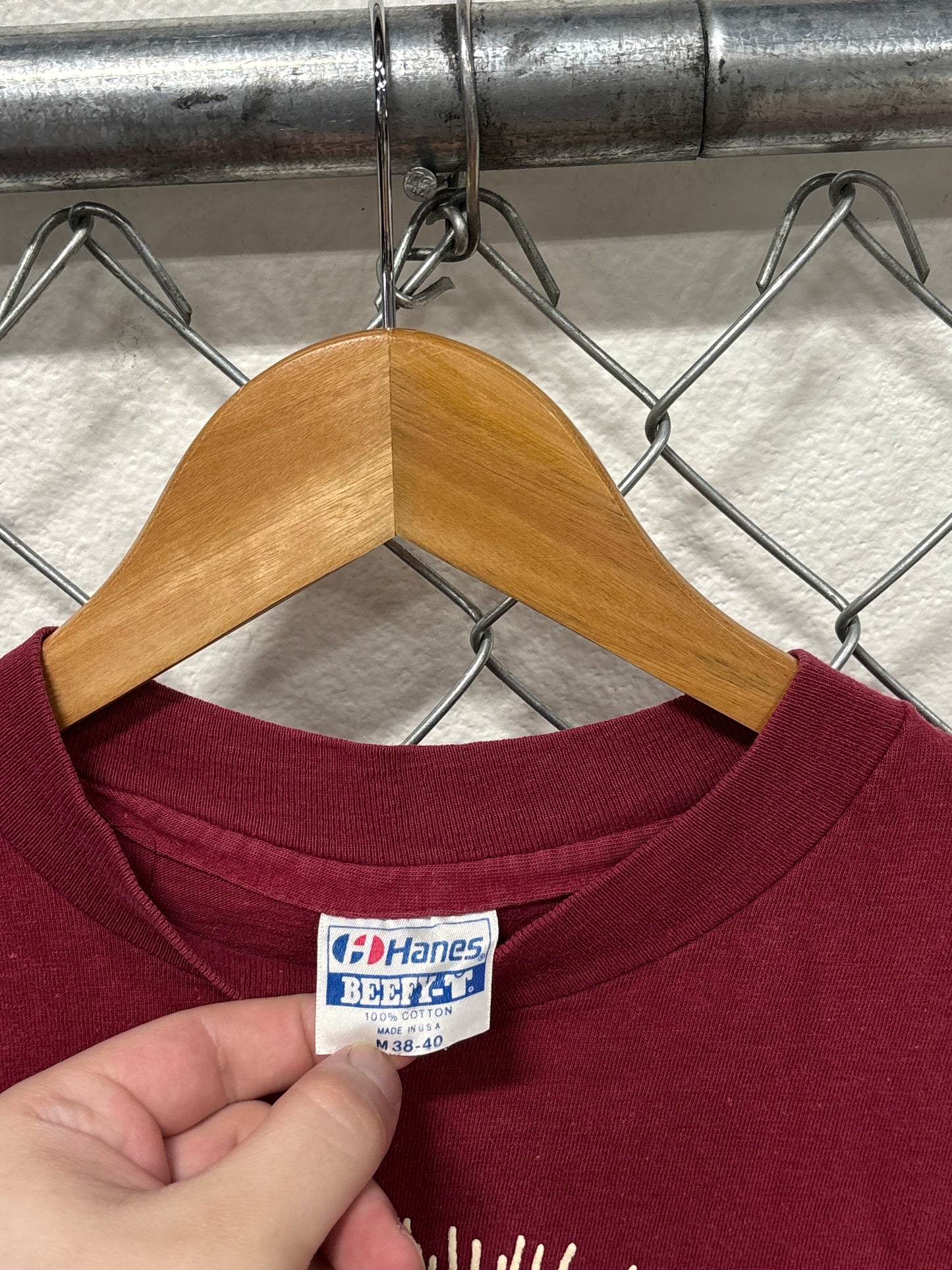 Vintage 90's Blowfish Cartoon Art Graphic Tee Size Medium