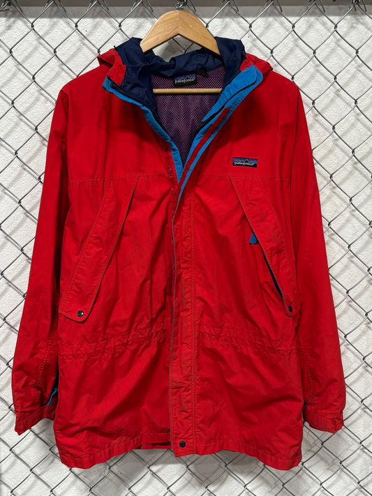 Vintage 90's Patagonia Red Skanorak Mountain Parka Jacket Size Medium