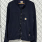 Carhartt FR Distressed Full Zip Sweater Size Large