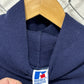 Vintage 90's United States Crest Navy Blue Hoodie Size XL