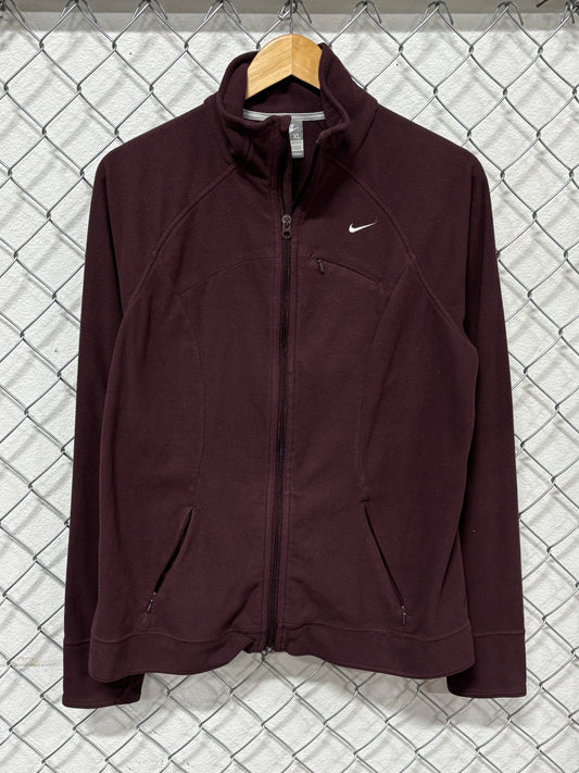 Nike Women's Full Zip Fleece Track Jacket Size XL
