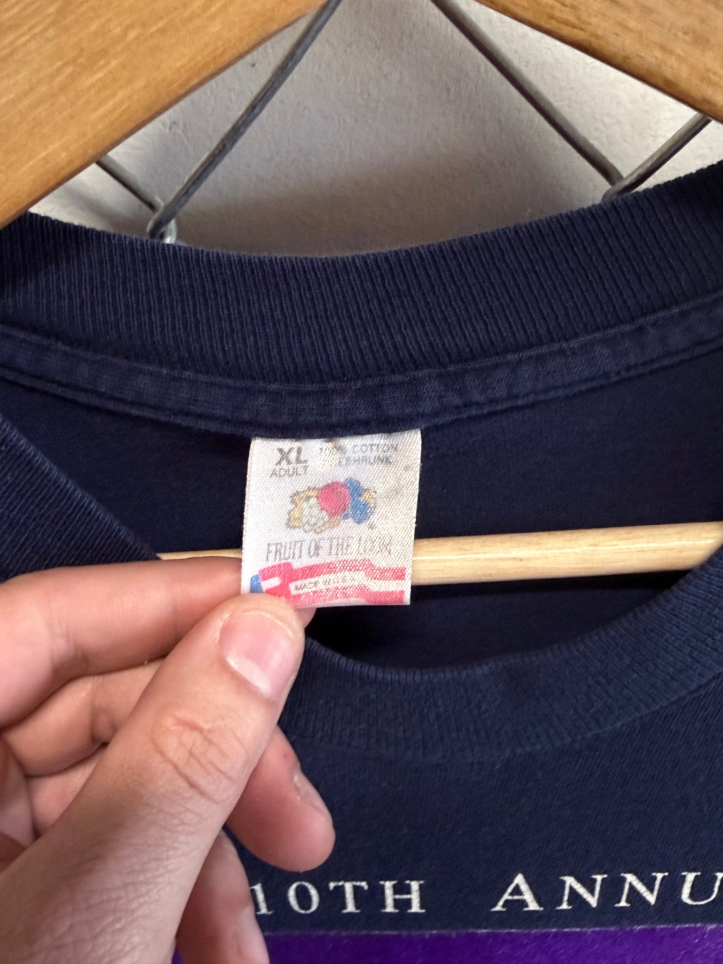 Vintage 1995 Kent Washington Balloon Festival Graphic Tee Size XL