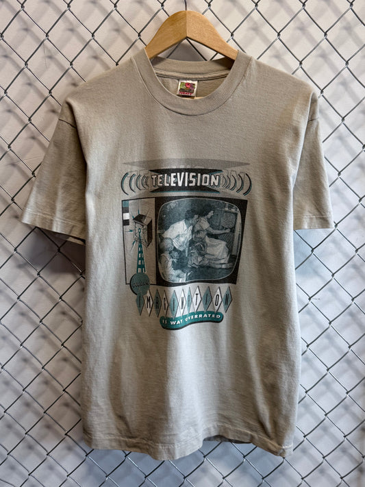Vintage 90's Television Imagination is Overrated Graphic Tee Size Large