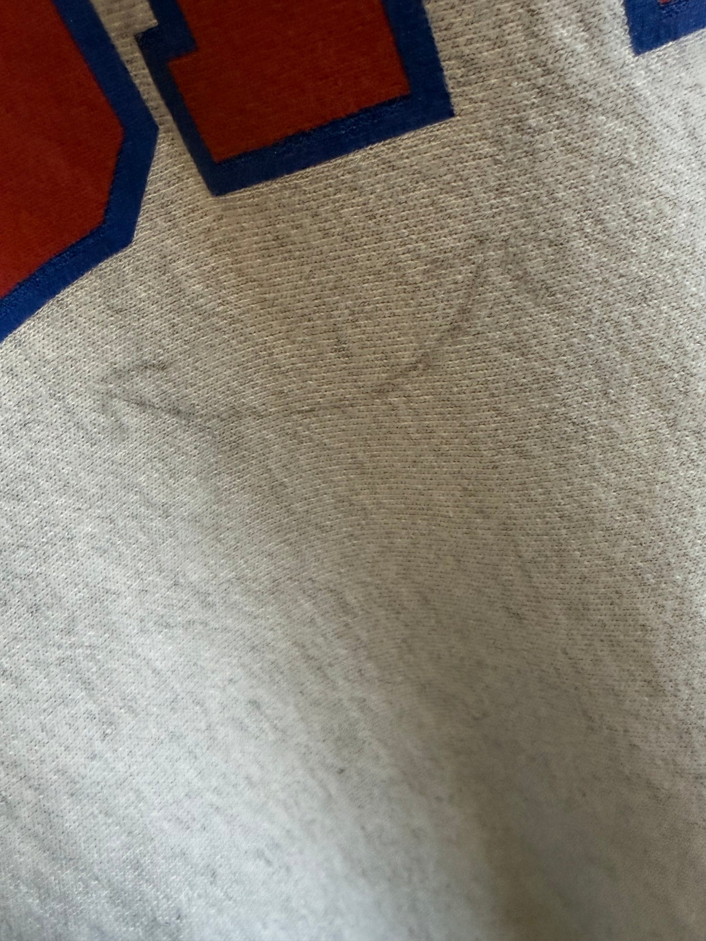 Vintage Y2K Champion SMU Blue Ponies Reverse Weave Sweater Size XL