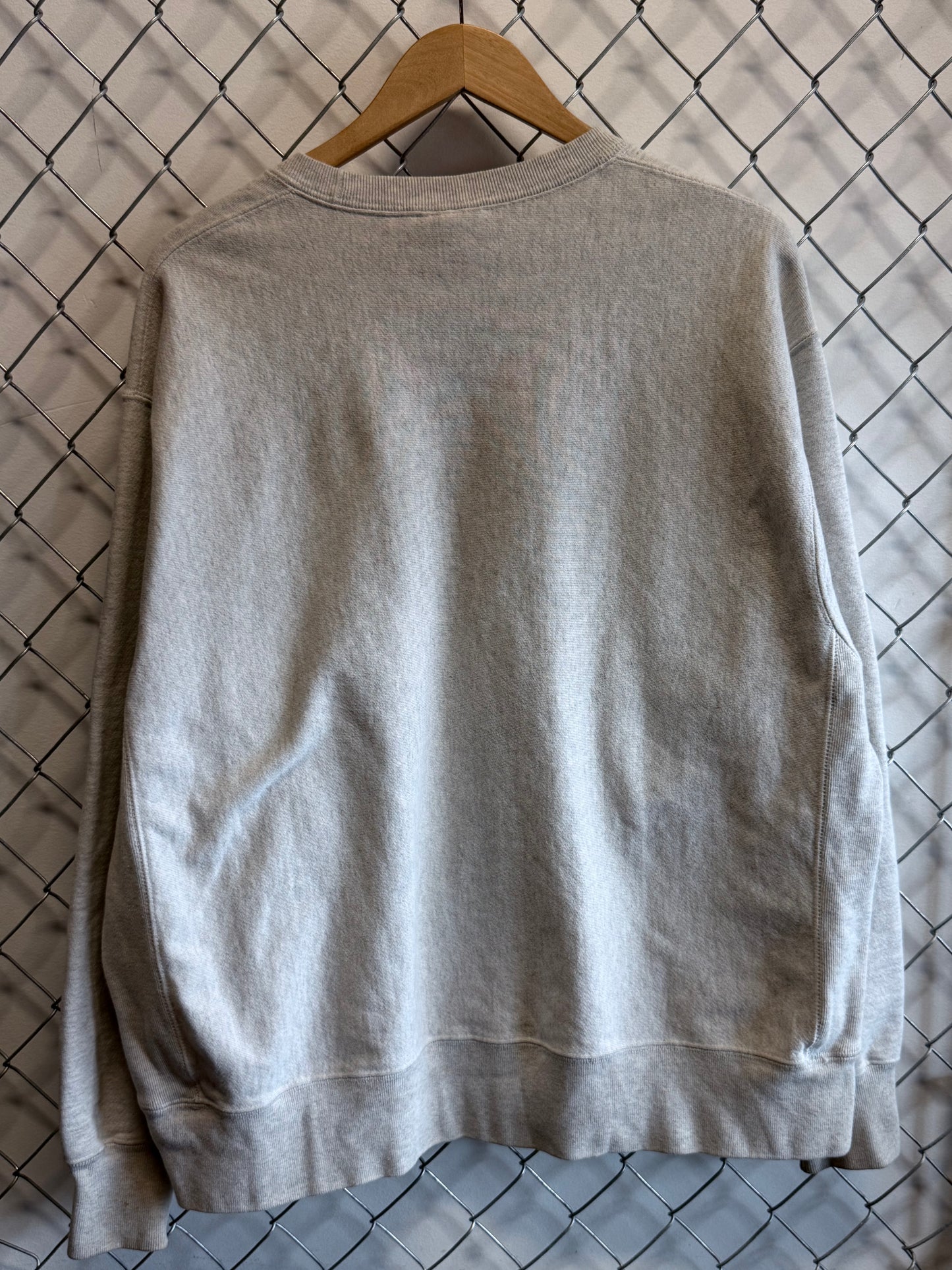 Vintage Y2K Champion SMU Blue Ponies Reverse Weave Sweater Size XL