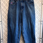 Vintage 90's Big Boy Wide Leg Baggy Skater Denim Jeans Size 35x26