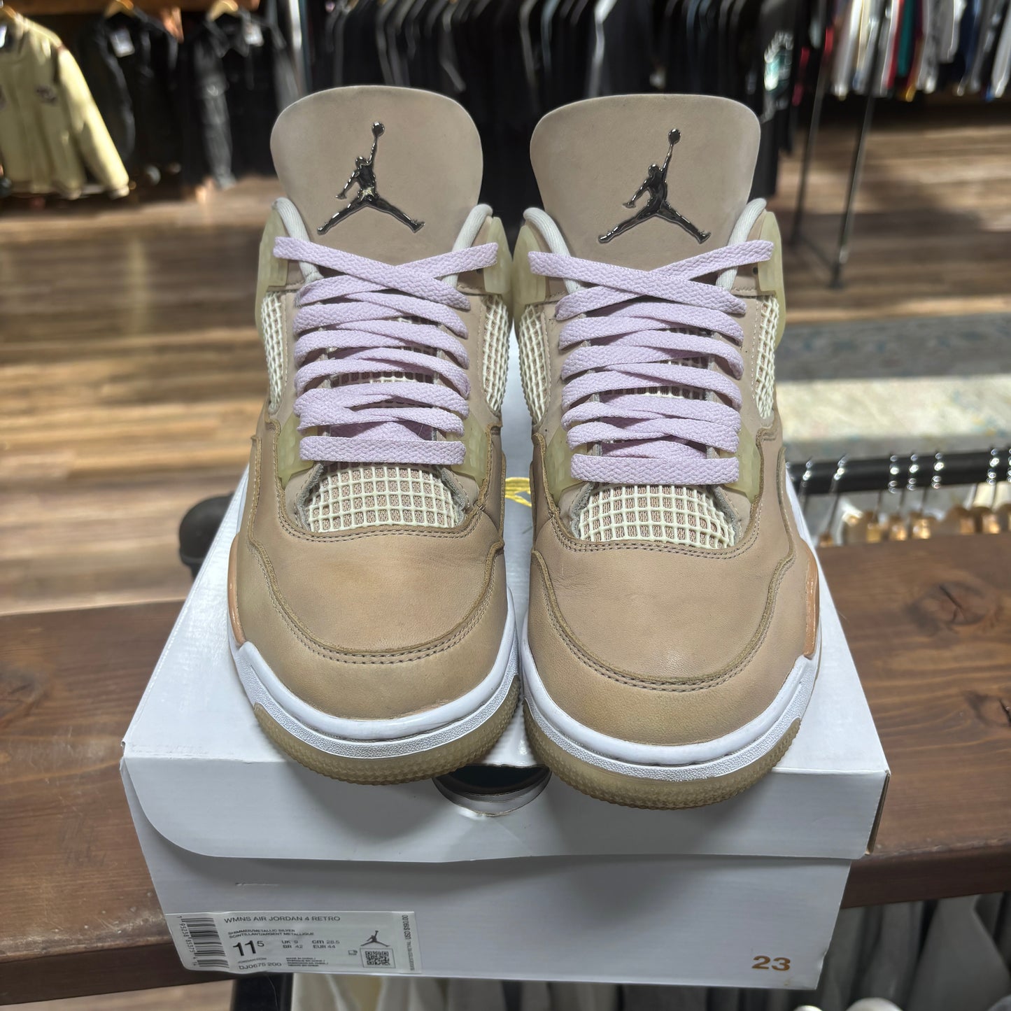 Jordan 4 'Shimmer' Size 11.5W/10M