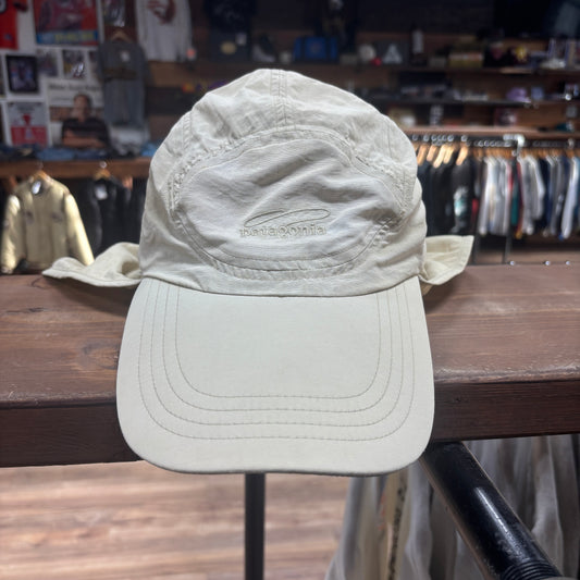 Vintage Patagonia Long Brim Neck Cover Fishing Hat Size Large