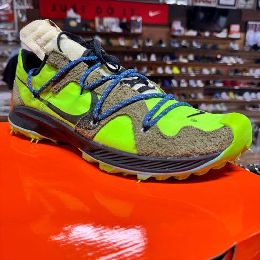 Nike Zoom Terra Kiger 5 'Off-White Electric Green' Size 12.5M