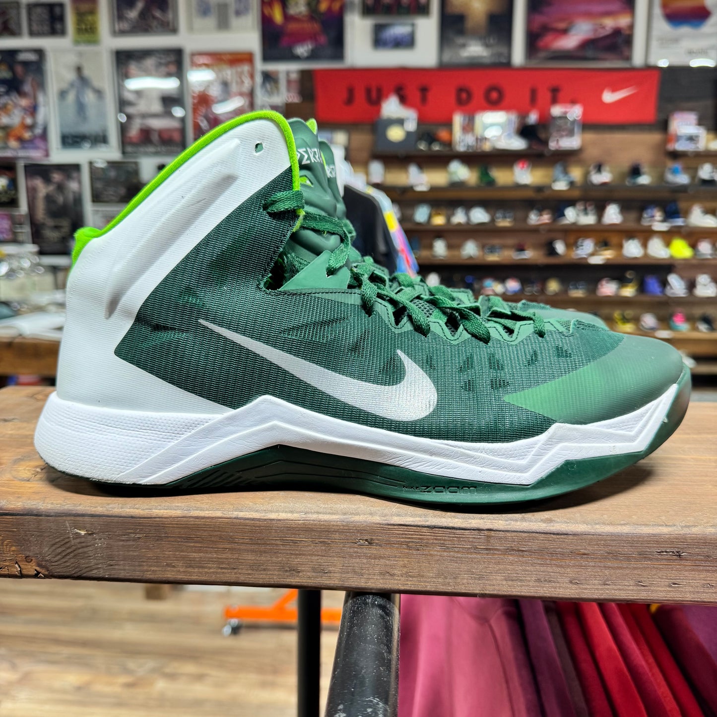Nike Hyperquickness 'Green White' Size 14