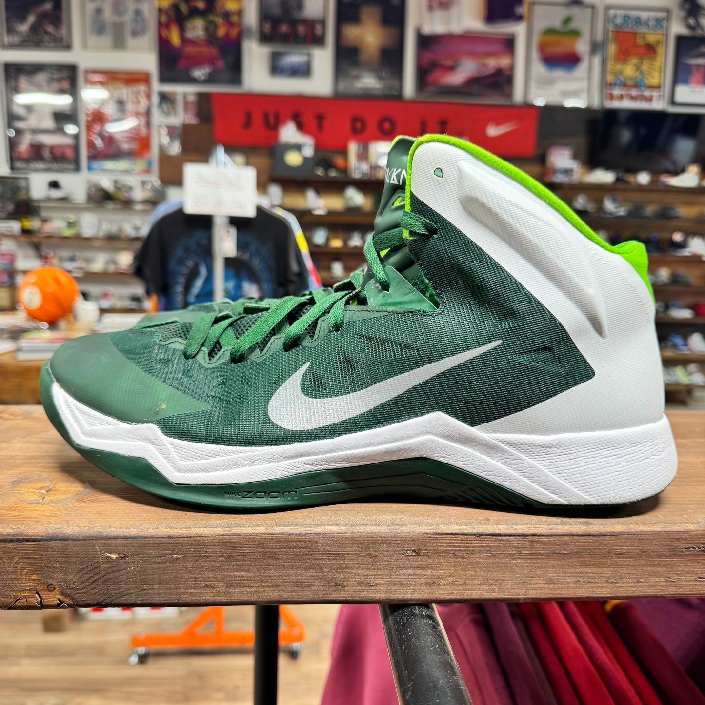 Nike Hyperquickness 'Green White' Size 14