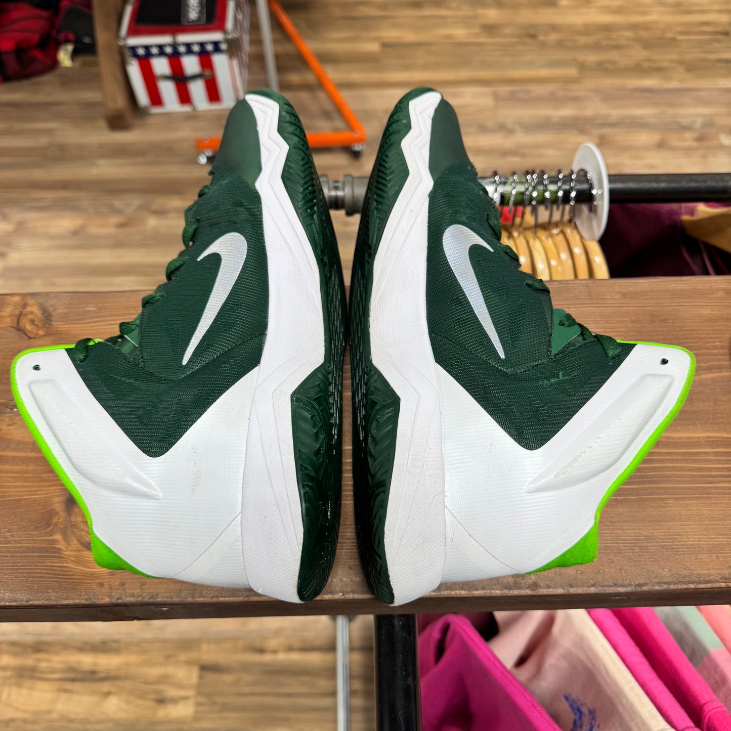 Nike Hyperquickness 'Green White' Size 14