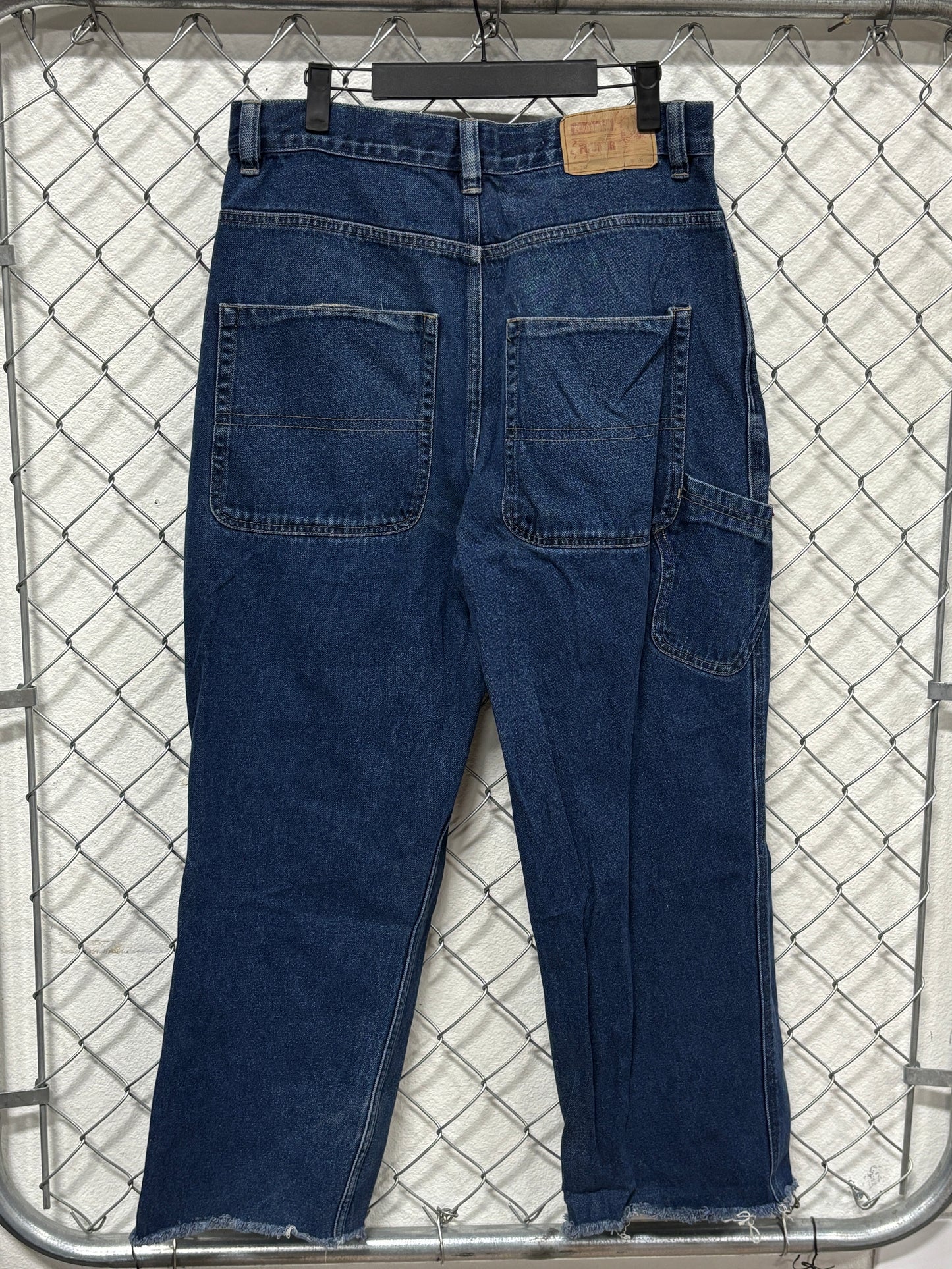 Vintage Y2K Ecko Foundry Denim Cargo Jeans Size 32x27