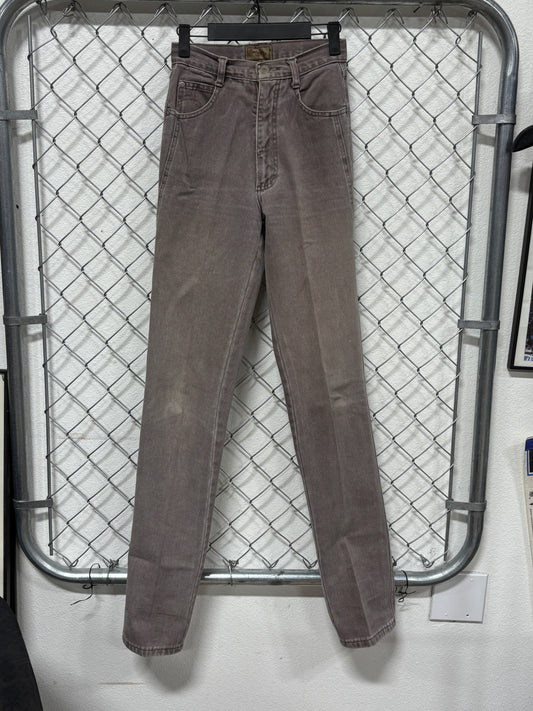 Vintage Roper Women's High Waisted Western Denim Jeans Size 24x34