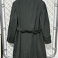 Vintage Military Issued Green Overcoat Gabardine Size 36 M/L