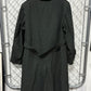 Vintage Military Issued Green Overcoat Gabardine Size 34 M/L