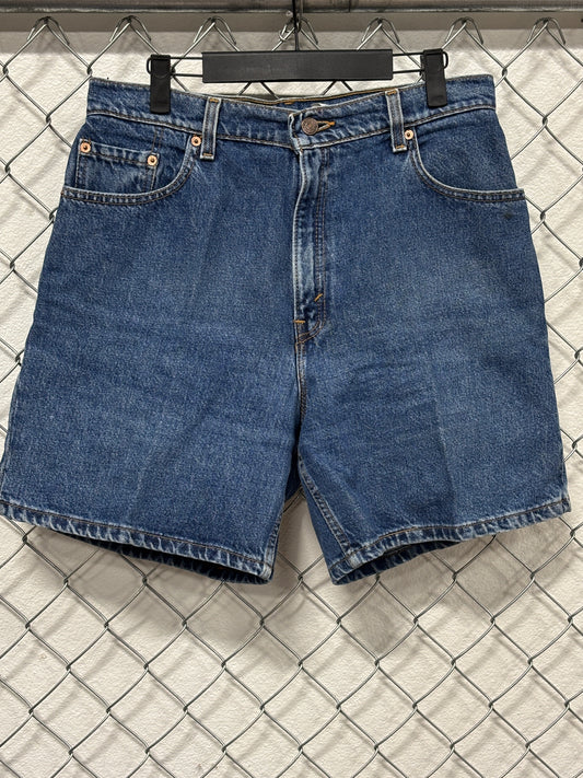 Vintage 90's Levi's 551 Relaxed Fit Denim Shorts Size 30