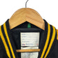 Vintage de Long Black Yellow Varsity Jacket W Size 42