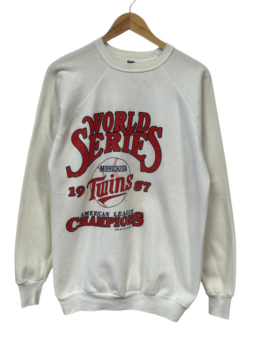 Vintage 1987 Minnesota Twins American League Champions Sweater Size XL