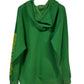 John Deere Classic Green Logo Zip Up Hoodie Size XXL