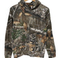 Vintage Woodland Camo All Over Print Hoodie Size Medium